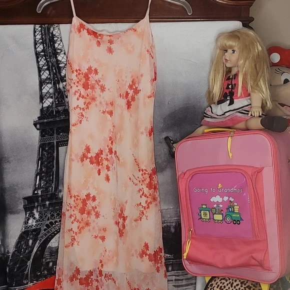 Pink Long Dress - Picture 10 of 11